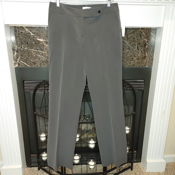 CALVIN KLEIN MODERN-FIT TROUSERS, CHARCOAL GREY 4 - Picture 3 of 10